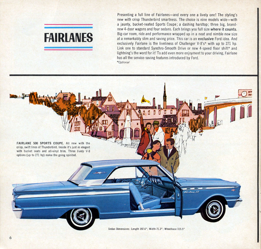 1963 Ford Detail Brochure Page 3